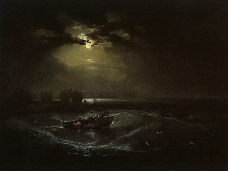 J. M. W. Turner: Fishermen at Sea